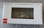 H0 1/87 Scale, Busch #40152 Blue Short Cop Motorcycle Nib. Fixed Price $24.99.