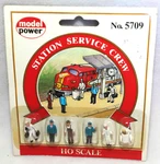 Model Power Station Service Crew 5709 Figure Train Accessory Ho Scale. Fixed Price $6.99.