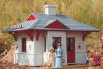 Piko 62228 G Scale Red River Station Kit. Fixed Price $143.99.