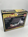 Ho Scale Country Cottage Building Pre-fab Kit Woodland Scenics PF5186. Fixed Price $34.95.