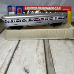 Vtg New Amtrak Lighted Passenger Observation Car 8077 Life Like Trains Ho Scale. Fixed Price $25.00.