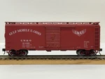 Ho Scale Athearn 40 Ft Box Car Gm&o #21190 Kadee Couplers Metal Wheels Qty.built. Fixed Price $23.50.