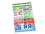 Stickers For Model Truck Cargo Fedex Trash Fire Toysrus Set 3180 60016. Fixed Price $6.77.