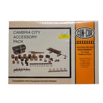 Con-cor Cambria City Accessory Pack Ho Scale #9057 Vintage Model Train Set. Fixed Price $5.60.