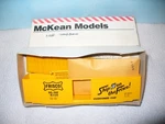 Mckean Models #10003 Ho 50 Ft. Insulated Box Car Kit With Trucks/couplers-frisco. Fixed Price $10.39.