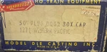 Roundhouse 50' Plug Door Boxcar Wp Western Pacific #1271 Kit - Sw. Fixed Price $22.99.