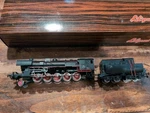 Liliput Ho Scale Steam Locomotive 1227 W/ Box Untested Read. Fixed Price $129.95.