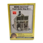 Woodland Scenics Scale M111 Mini Scene Floyd's Barber Shop 1:87. Fixed Price $20.00.