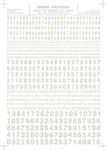 New Woodland Train Decal Sheet Gothic R.r. Numbers White 1/16-5/16" MG727. Fixed Price $14.18.