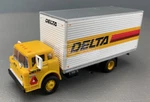 1/87 Athearn Delta Trucking Ford C-series With Van Body HO566 HO0556 Sr. Fixed Price $21.38.