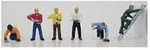 Ho Scale Model Power Figures Mason & Bricklayers 6 Pieces Item #5748. Fixed Price $8.29.