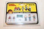 Ho Scale Woodland Scenics, Full Figured Folks, #A1845 Bnos. Fixed Price $19.20.