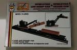 Ahm Operating Dump Car And Crane With 3 Logs Ho Scale 11201. Fixed Price $49.40.