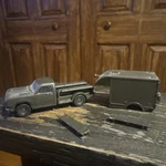Roco Military Dodge Ambulance 1:87 Scale Ho Train With 2 Stretchers Army Green. Fixed Price $29.99.