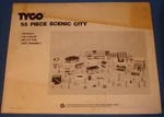 Tyco Ho Scale Trains 55 Piece Die Cut Scenic City Cardboard Buildings. Fixed Price $47.49.