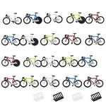 C8702 Ho Scale 1:87 Bicycles 20PCS Bikes 4PCS Parking Racks Model Trains Layout. Fixed Price $11.99.