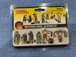 Woodland Scenics Ho -FIGURE/ACCESSORIES1821, 1828 1835, 1837 ,1839. Fixed Price $12.95.