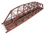 Central Valley Model Works 1900 Ho 200' Double Track Parker Truss Bridge Kit Nib. Fixed Price $115.79.