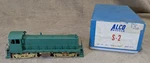 Alco D-129 S-2 1000HP Switcher Ho Brass Model Painted. Fixed Price $124.00.