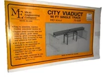 Ho Micro- Engineering #75-509 City Viaduct 90' Single Track. Fixed Price $59.88.