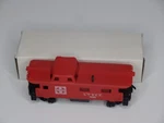 Ahm Ho Scale 1:87 #5489B Santa Fe Steel Caboose Atsf #7240 Red Freight Car. Fixed Price $5.95.