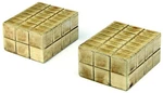 Classic Works 20212 Ho Mini Metals Stacked Shipping Cartons (pack Of 2). Fixed Price $8.61.