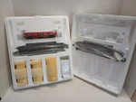 Bachmann Hawthorne Coke Train Flatcar W/3CHRISTMAS Trees 6 Pieces ON30 Track Nos. Fixed Price $50.00.