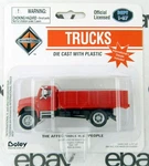 Ho Scale International 2-AXLE Stake Bed Truck Red Boley #4034-11. Fixed Price $20.00.