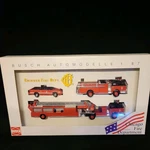 Busch 49927 Chicago Department Engine Set Lafrance Ford Ho 1:87 Scale. Fixed Price $110.00.