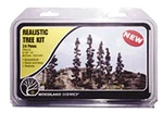 Woodland Scenics TR1113 Conifer Tree Kit, 2-1/4"-4" (24). Fixed Price $15.99.