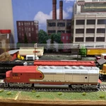 Scale Athearn 3625 Santa Fe FP-45 Diesel Locomotive #5944 HO14719. Fixed Price $26.99.