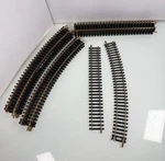 16PC Atlas & Fleischmann Ho Scale Train Track - Straight 10 Curved Lot. Fixed Price $26.95.