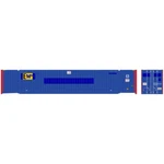 Scale Atlas 20006665 Emp Ex-pacer Set #1 Jindo 53 Ft. Containers (3) HO8627. Fixed Price $44.99.