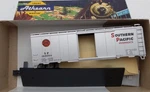 Athearn 1140-1 Bev Bel Corp Southern Pacific Overnights 40' Boxcar Kit. Fixed Price $19.54.