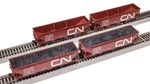 Broadway Limited 7373 Canadian National Aar 70-TON Triple Hopper Pack Of 4. Fixed Price $129.99.