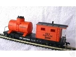Ho Scale Model Power Amtrak Work Caboose W/ Tank. Fixed Price $16.99.