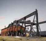 Walthers Cornerstone Ho Scale Building/structure Kit Overhead Traveling Crane. Fixed Price $17.59.