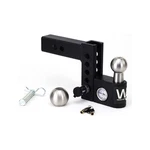 Adjustable Hitch Ball Mount, 4" Drop, W/ Weight Scale, 12,500 Lbs Gtw. Fixed Price $190.10.