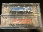 Bluford Scale Set Of Conrail 2-BAY Cabooses Blue Large Logo & Red New!. Fixed Price $89.00.