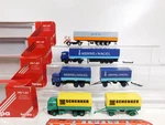 4X Herpa H0 1:87 Truck Man 818099 859002 859050 859089 Hne & Nagel Box #. Fixed Price $56.52.