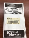 Kimball Midwest 82-6112 #12 Cryo-gen Drill LOT:I1YEE. Fixed Price $12.99.