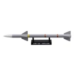 New Color 48CM Plastic 1/8 Scale United States AIM-120 Amraam Missile Model. Fixed Price $20.63.