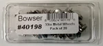 Bowser Ho Scale New 33 Inch Metal Wheels Needlepoint Axle 20 Pcs 40198. Fixed Price $23.95.