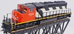 Intermountain 49301S-02 Ho Canadian National Cn #5249 SD40-2W Dcc Sound Loco. Fixed Price $146.22.