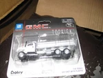 Sealed On Card Gmc Topkick White Flatbed Truck In 1/87 Scale By Boley From 2003. Fixed Price $19.99.
