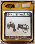 Woodland Scenics John Deere Tractors 1929 1938 Kit #D-211 Ho Scale 1:87. Fixed Price $9.95.