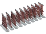 Lionel 12038 Scale Fastrack Elevated Trestle Set (10). Fixed Price $56.69.
