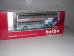Herpa #830472 Setra 228 Double Deck Bus "frossard" W/complete Interior H.o.. Fixed Price $29.99.