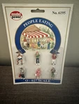 Model Power Scale People Eating Pack (6 Figures) - MP6195. Fixed Price $10.49.