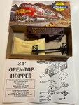 Athearn Union Pacific Up 87821 34 Open-top Hopper Brown #5426. Fixed Price $14.99.